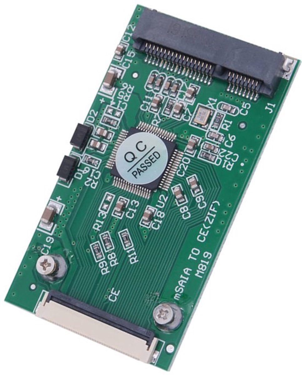 Msata Adapter naar CE ZIF voor 1.8" mini SATA SSD Adapter Converter