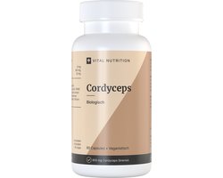 Vital Nutrition Cordyceps - Met Reishi Extract & Silicium - Biologische Kweek - Cordyceps Sinensis - 60 capsules