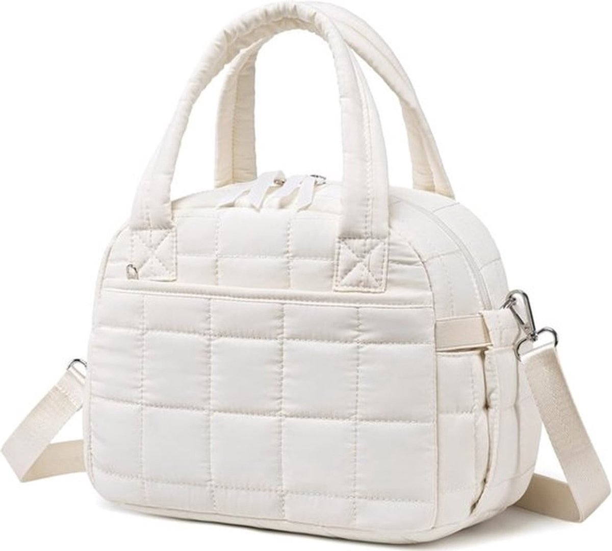 Lunchbox voor vrouwen Lunchtas Gewatteerde gewatteerde lunchbox met verstelbare riem Geïsoleerde herbruikbare lunchbox voor werk School Picknick Reizen