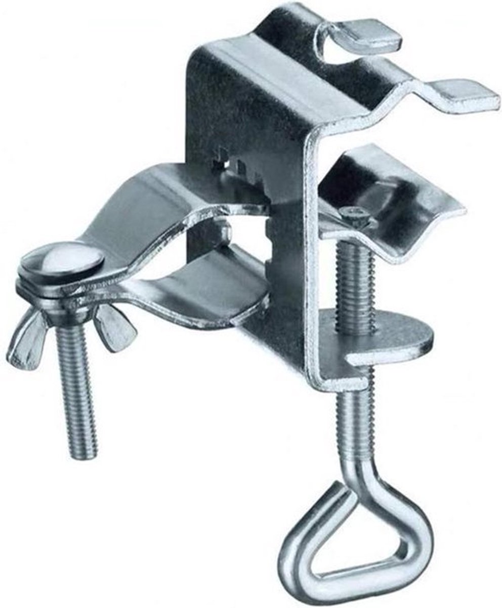 Parasolhouder klem balkon - metalen klem voor balkon zonneschermhouder - geschikt voor balkon- en terrasleuning .