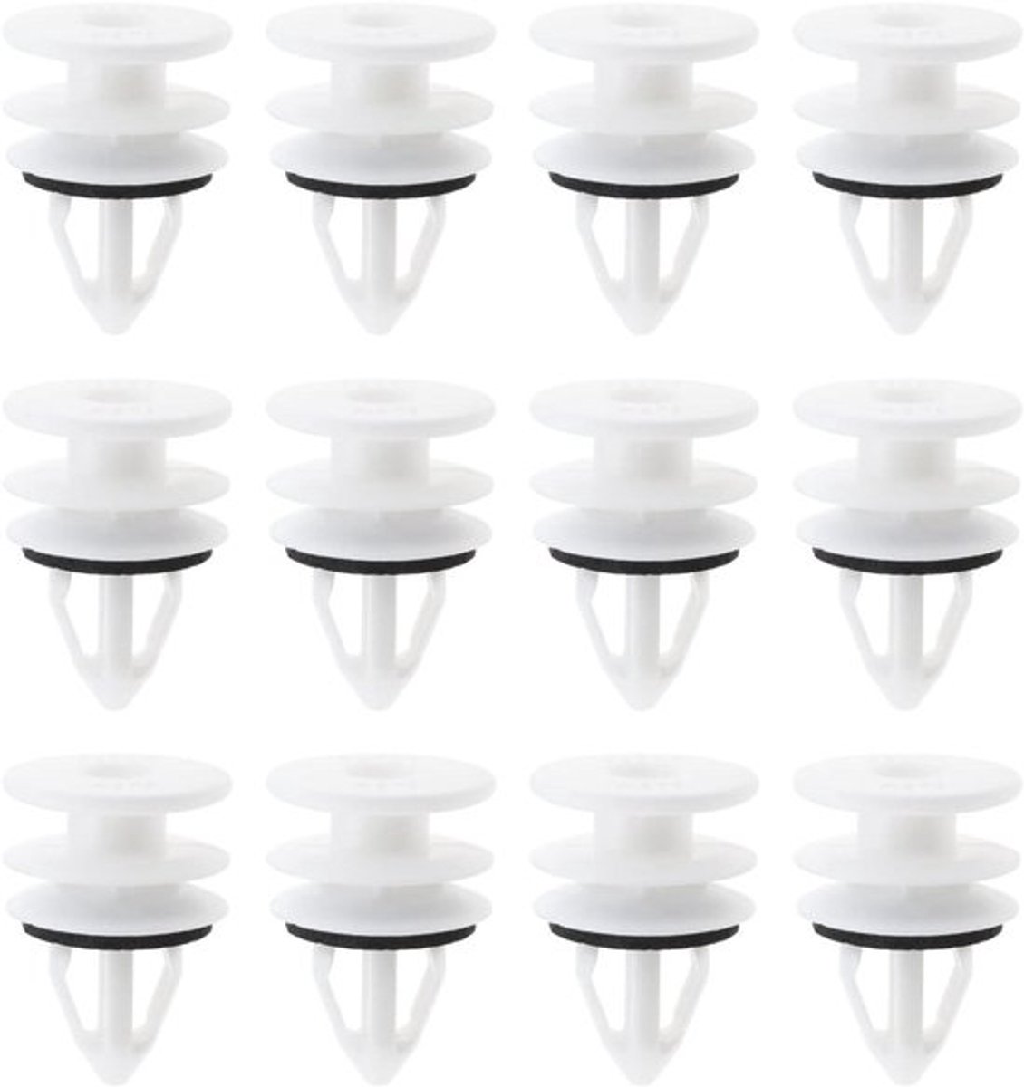 - 50 Stuks Deur Trim Panel Retainer Clip - Pickup - Lagere Trim Panel - Compatibel - Zwart - Bevestigingsmateriaal - Geschikt voor diverse modellen - Clip Diameter 19.3mm 18.5mm