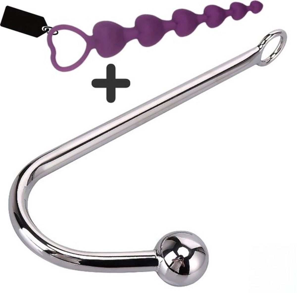 Anaal Haak - Anaal Haak + - Anaal Kralen - Anaal Dildo - Anaal Speeltjes - G-spot - DISCREET verpakt - Anaal Haak - Anaal Plug