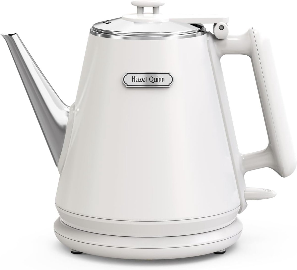 SnelShoppen - Elektrische Waterkoker Roestvrij Staal 304, BPA-vrij, Draadloos, Automatisch Uitschakelen, Dubbele Wanden, Snel Koken, 1 Liter, 1360 Wat