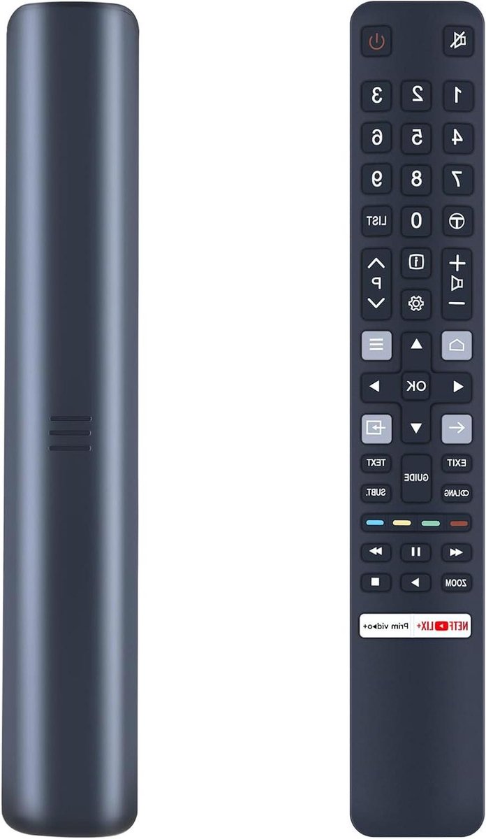 Vervangende Afstandsbediening - Universele Controller - TV Bediening - Directe Werking - 10 Meter Bereik - Zwart