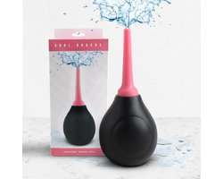 SnelShoppen - Enema Ball Pump Set 310ML - Pink Intieme Douche met Flexibele Silicone Monden, Anti-Reflux, Hygiënische Bowel Cleaning, Perfect voor Thu