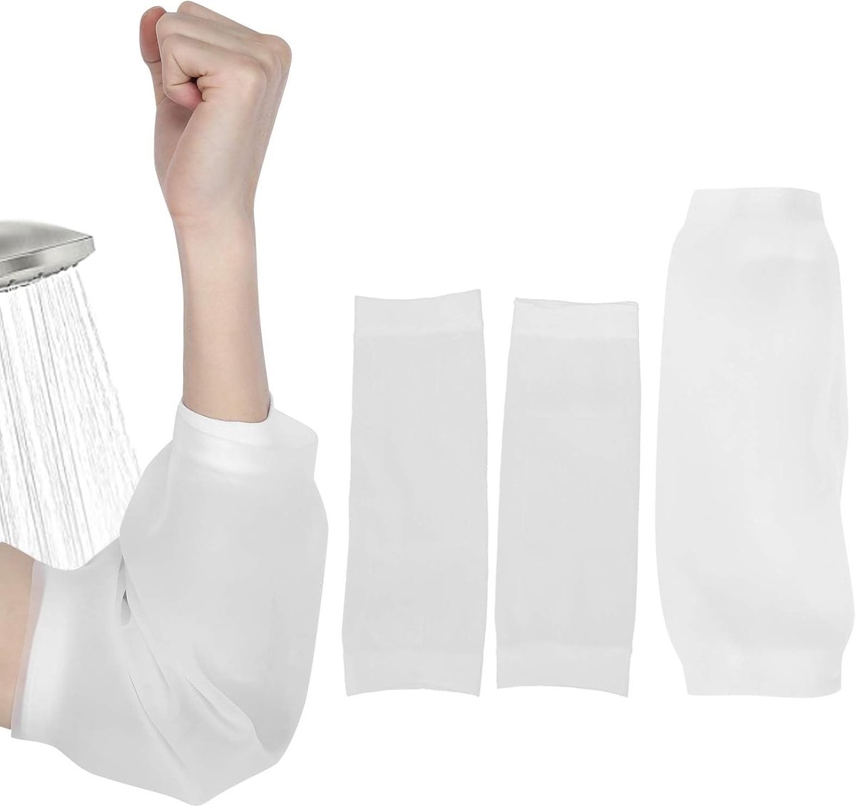 SnelShoppen - PICC Line Douche Cover, Waterdichte Bescherming voor PICC Katheter, Siliconen Arm Sleeve, Medium, Ademend & Comfortabel, Meerdere Gebrui