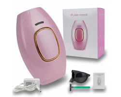 Silky Flash IPL - Haar Laser - Laser Ontharingsapparaat - IPL Ontharing Apparaat - Epileerapparaat Dames & Heren - Ontharingsapparaten - Inclusief Beschermbril, Scheermes- 5 Standen