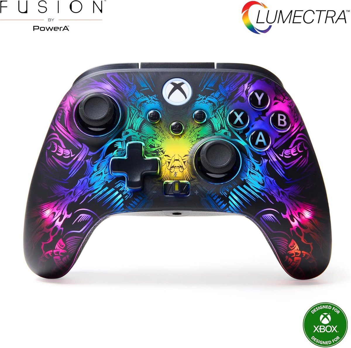 SnelShoppen - Draadloze Controller voor Xbox Series X|S met RGB LED Verlichting, Aanpasbare Thumbsticks, Ergonomisch Ontwerp, Gaming Accessoire voor G