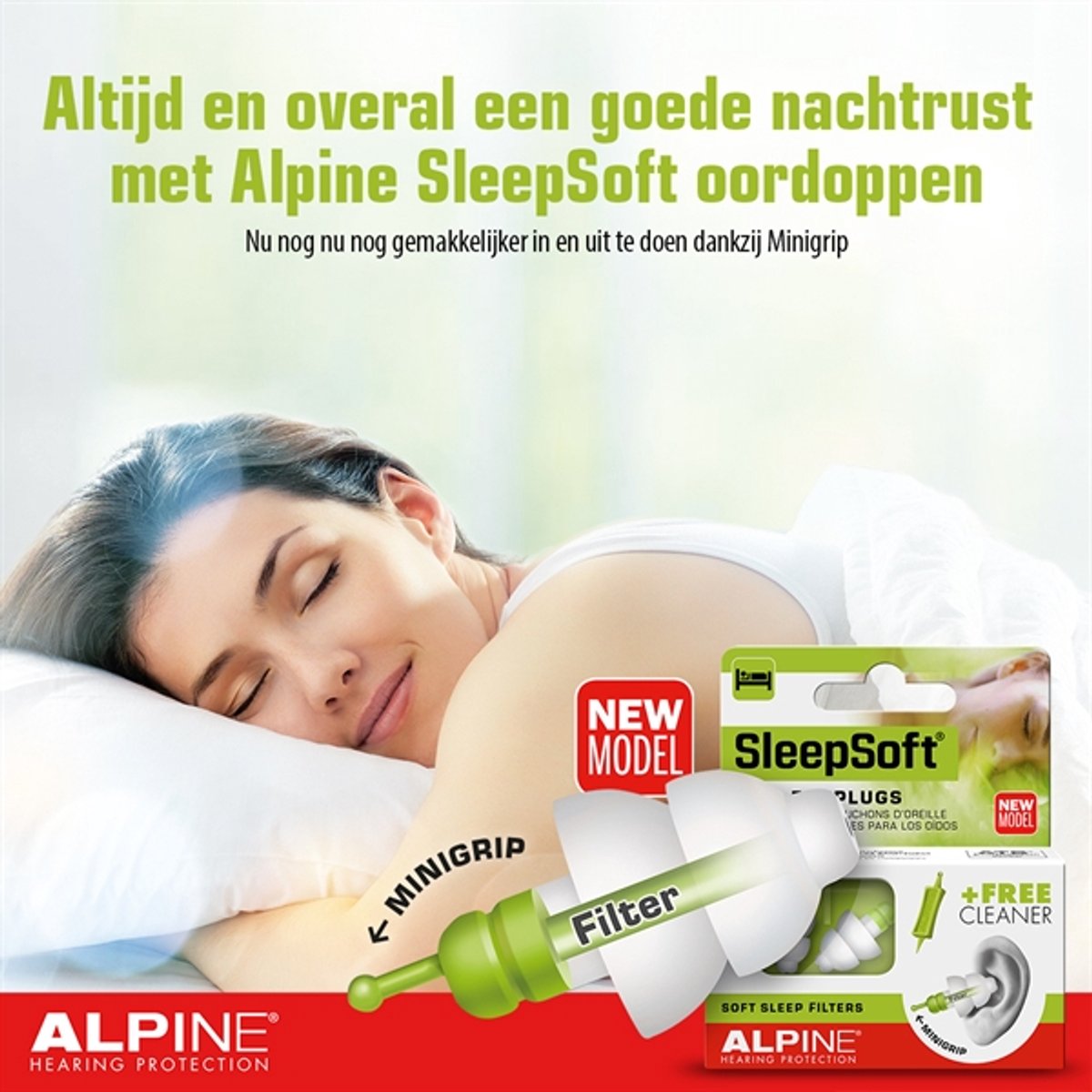 Alpine Sleepsoft oordoppen