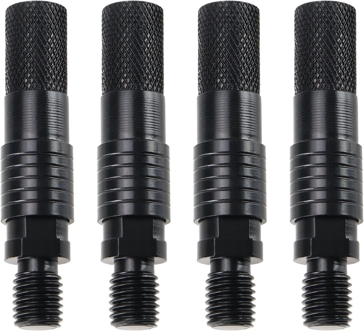 SnelShoppen - 4PCS 3/8 Inch Visalarm Connector - Visalarm Adapter Quick Release - Universele Steunhouder voor Hengels - Aluminium Legering - Verwijder