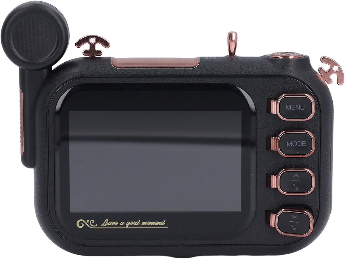 SnelShoppen - Digitale Camera 96MP 5K, 50x Digitale Zoom, Compacter Reiscamera met Type C Opladen en 3.5 Inch Scherm voor Vlogs en Reizen