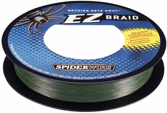 Spiderwire EZ Braid Low Vis Green - Gevlochten Lijn - Vislijn - Visdraad - 0,20mm 11,20kg 100m van Spiderwire — afbeelding 2