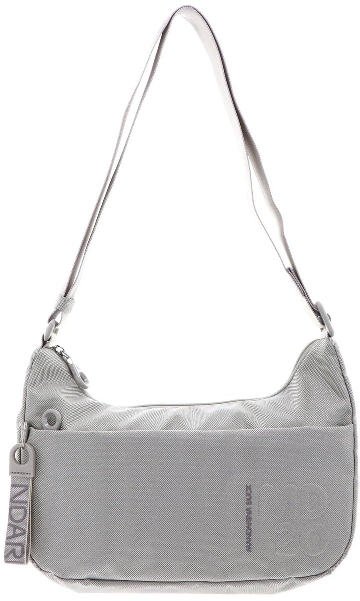 MANDARINA DUCK schoudertas MD20 Hobo Bag Cocoon Lichtgrijs