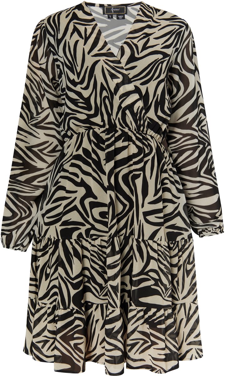 faina Jurkje met zebraprint
