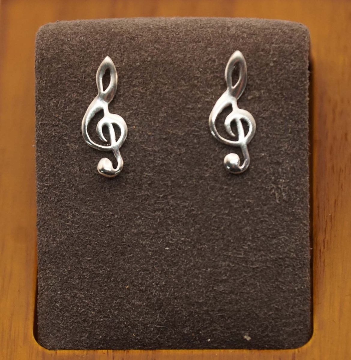 Zilveren oorknopjes muzieknoten - kleine oorbellen van muzieknoten - muziekliefhebbers oorbellen gemaakt van 925 zilver - sterling zilveren oorknoppen muzieknootjes - leuke zilveren oorknopjes