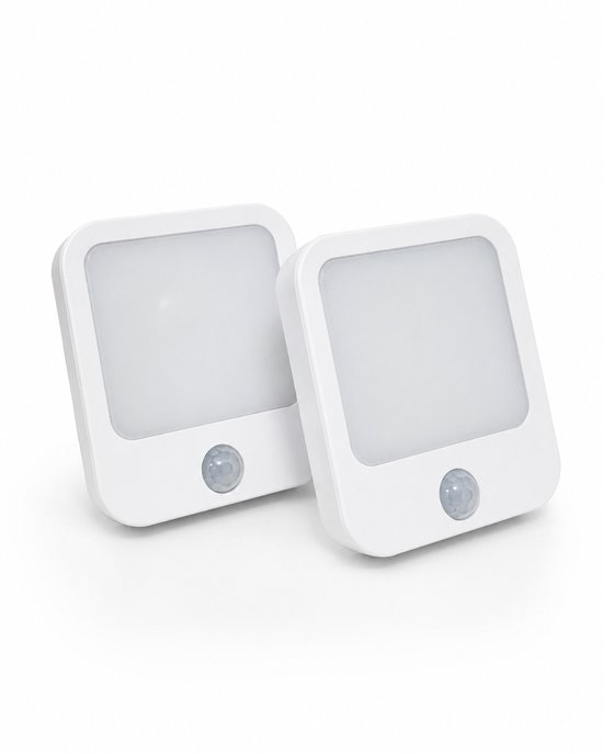 ZoeZo Nachtlampje Stopcontact met Bewegingssensor 2 Stuks - Dimbare LED-Lamp - Warm Wit Licht - Dag en Nacht sensor van ZoeZo Design — afbeelding 3