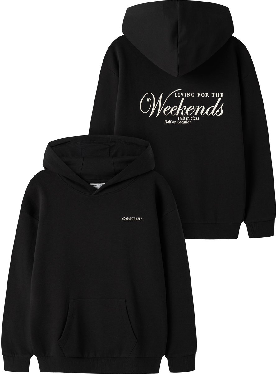Name it Hoodie biologisch katoen