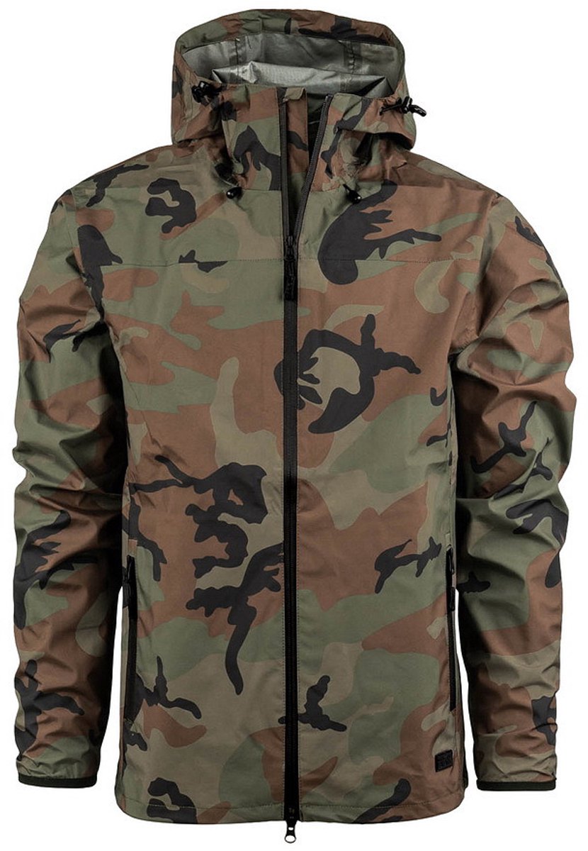 TF-2215 Waterproof Hardshell Jas Woodland L