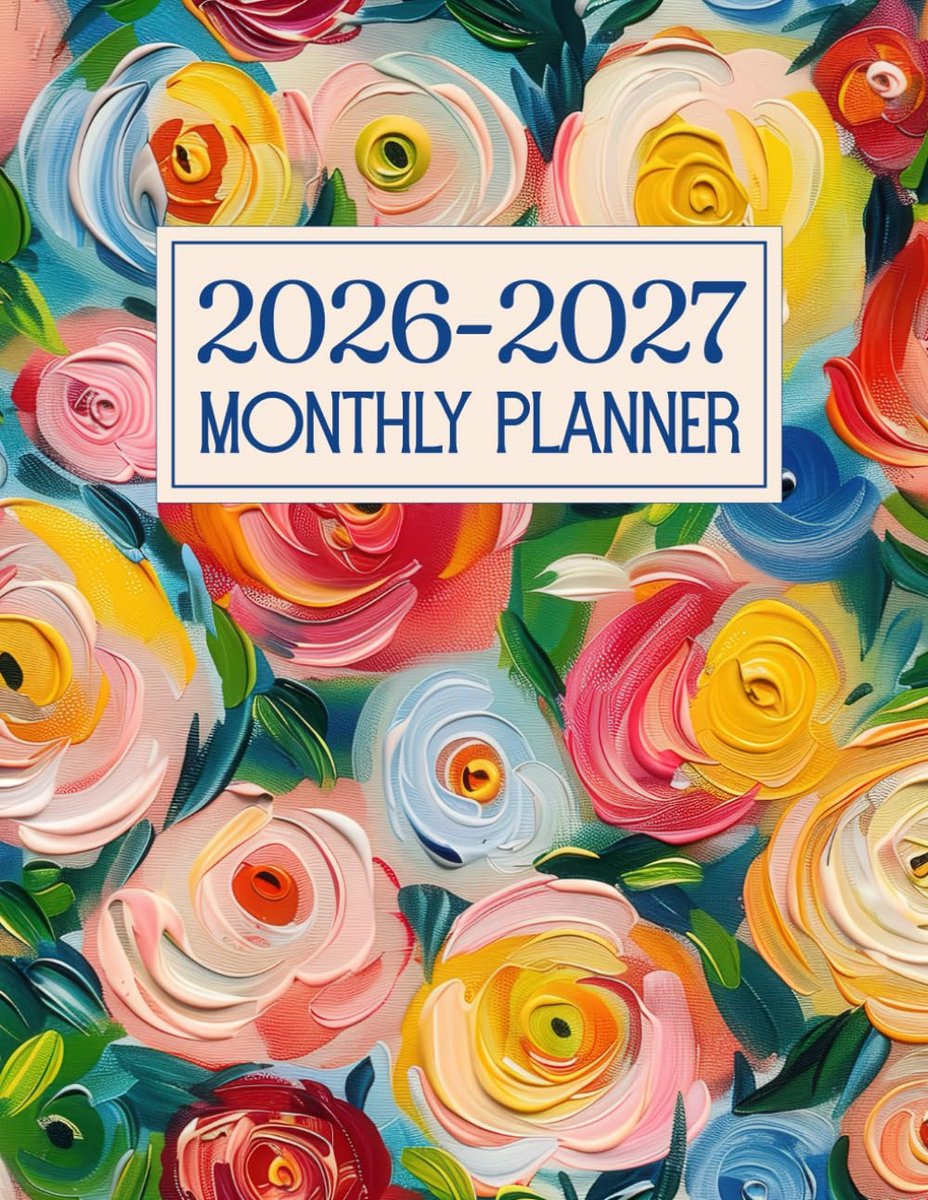 SnelShoppen - 2026-2027 Maandplanner - 2 Jaar Planner - Persoonlijk Notitieboek - Agenda - Dagboek - Januari 2026 tot December 2027 - Perfect voor Tak