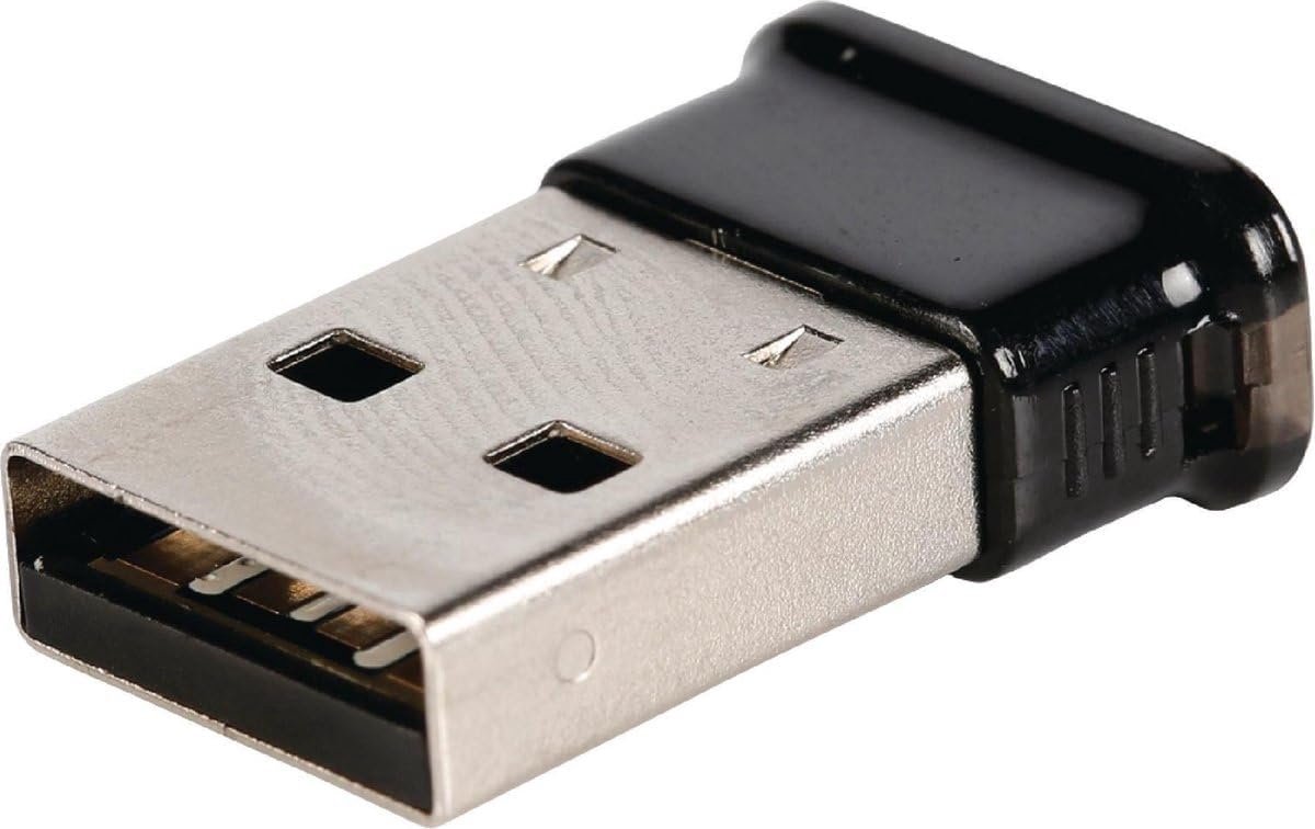 SnelShoppen - Universele USB Micro Bluetooth Dongle - Voor Snelle Draadloze Verbindingen - Mouse, Toetsenbord, Laptop, PC, 10 meter Bereik, Compact
