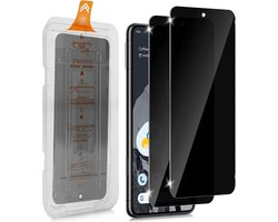 SnelShoppen - Holilo Privacy Screenprotector voor Google Pixel 8 Pro - Pantserglas, 9H Hardheid, Anti-Spy, Krasbestendig, Auto-Installatie, Bubble-Fre