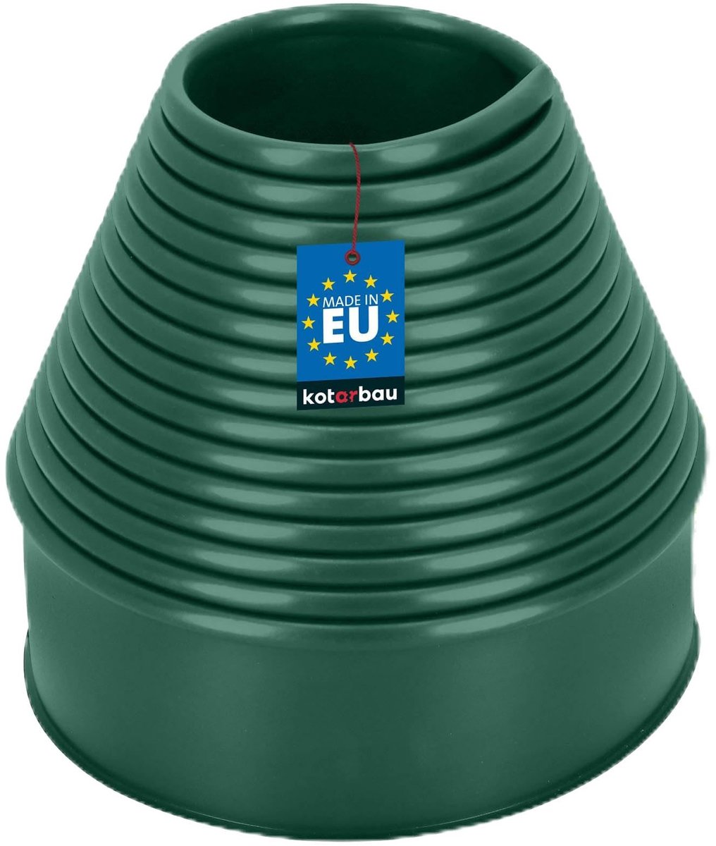 KOTARBAU Tuinrand, Gazonrand Flexibel, Grasrand Kunststof 10 cm x 10 m