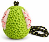 Trekspeeltje Hond met Touw - Vulbaar Hondenspeelgoed - Snack Speeltje Hond - Sterk Kauwspeelgoed - Maat L - HappyPaws