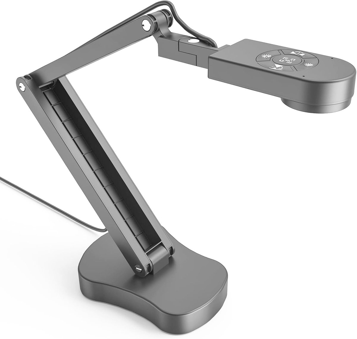 SnelShoppen - Documentcamera voor Educatie, USB Webcam voor Klaslokaal, Beeldinvertering, 3 Heldere Verlichting, Onderwijs, Leraren, Videochat
