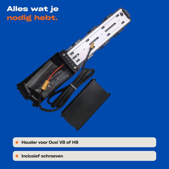 HeyParts - Batterijhouder voor Ouxi V8 en Ouxi H9 Fatbike - Accuhouder — afbeelding 3