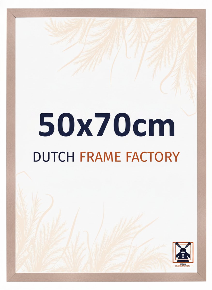 Fotolijst 50x70 cm - MDF - Oudroze - Benno