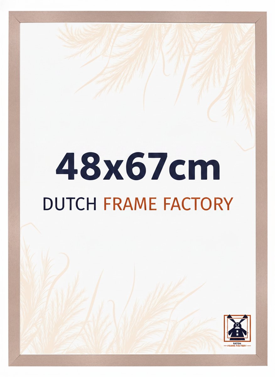 Fotolijst 48x67 cm - MDF - Oudroze - Benno