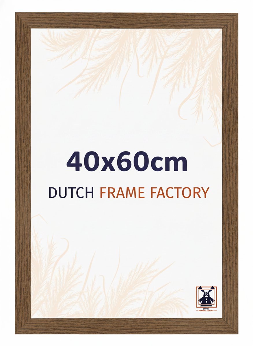 Fotolijst 40x60 cm - MDF - Eiken Rustiek - Benno