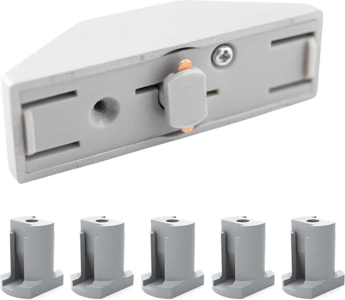 SnelShoppen - 5x Onbreekbare Contacthouder Basis voor Dometic 12V LED Rail Spotlight - Vervangingsonderdeel voor Lampen - Robuust en Temperatuurbesten