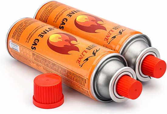 SnelShoppen - 12 x Butaankartuschen 227g - MSF-1A Gascartridges voor Camping, Bunsenbranders, Barbecues en Solderen - Geschikt voor Buitenactiviteiten — afbeelding 4