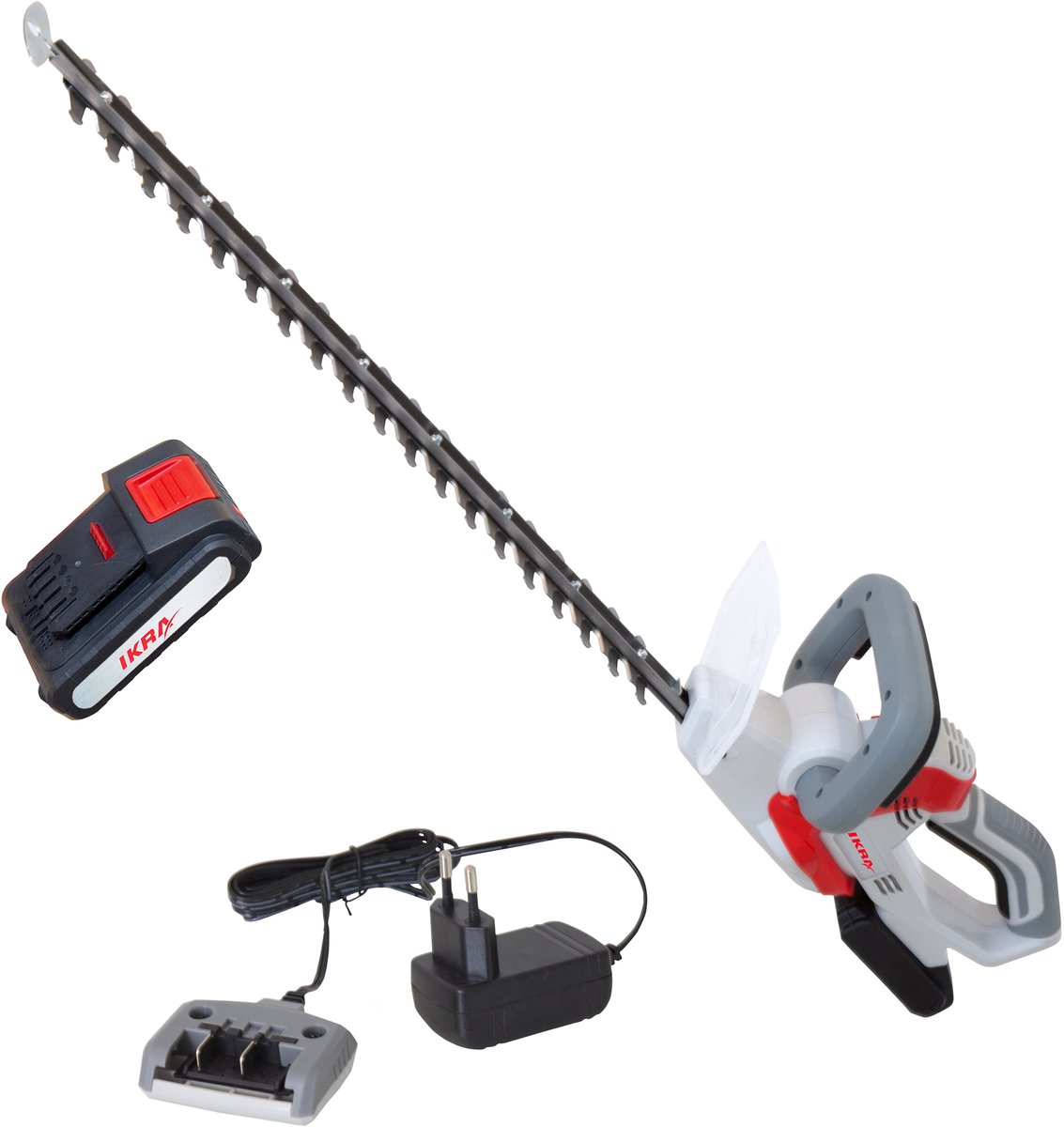 IKRA accu-heggenschaar IAHS 20-1, incl. 20 V accu en oplader, snijlengte 54 cm