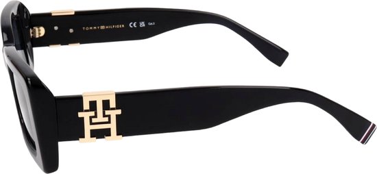 Tommy Hilfiger TH 2125/S 807 Zonnebril - Dames - Zwart van Tommy Hilfiger — afbeelding 3