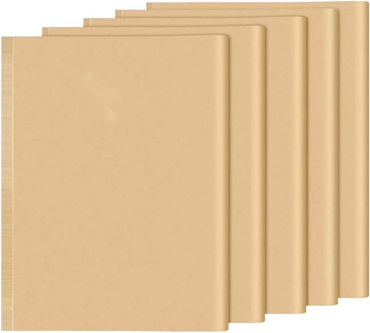 SnelShoppen - 100 Vellen Kraftpapier 70x50 cm | Cadeaupapier voor Kunstambachten, Verjaardag, Bruiloft | Meerkleurig, 17g, Scheurvast, Glanzend | DIY