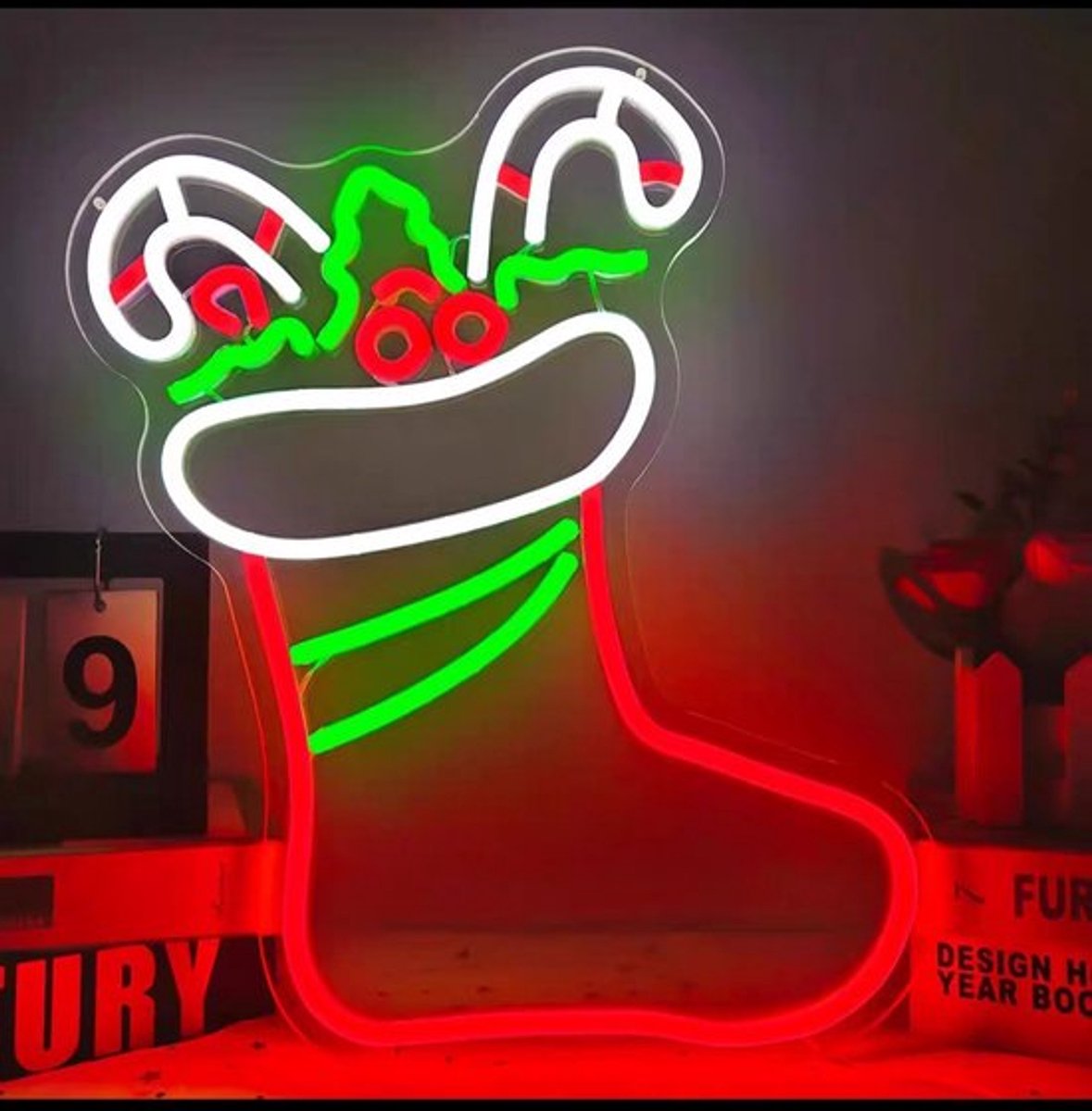 USB Neonlamp - Kleurrijke LED Wandlamp - Sfeerverlichting - ABS Siliconen - Voor Slaapkamer En Feest