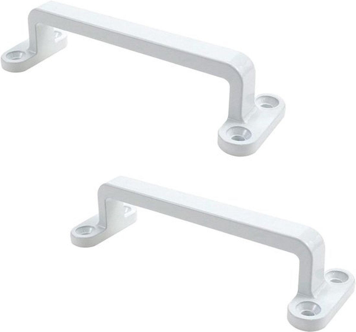 Schuifdeur Handvat - Greeppull Deur - Deuren Openen - Zinklegering Materiaal - 120mm - Wit