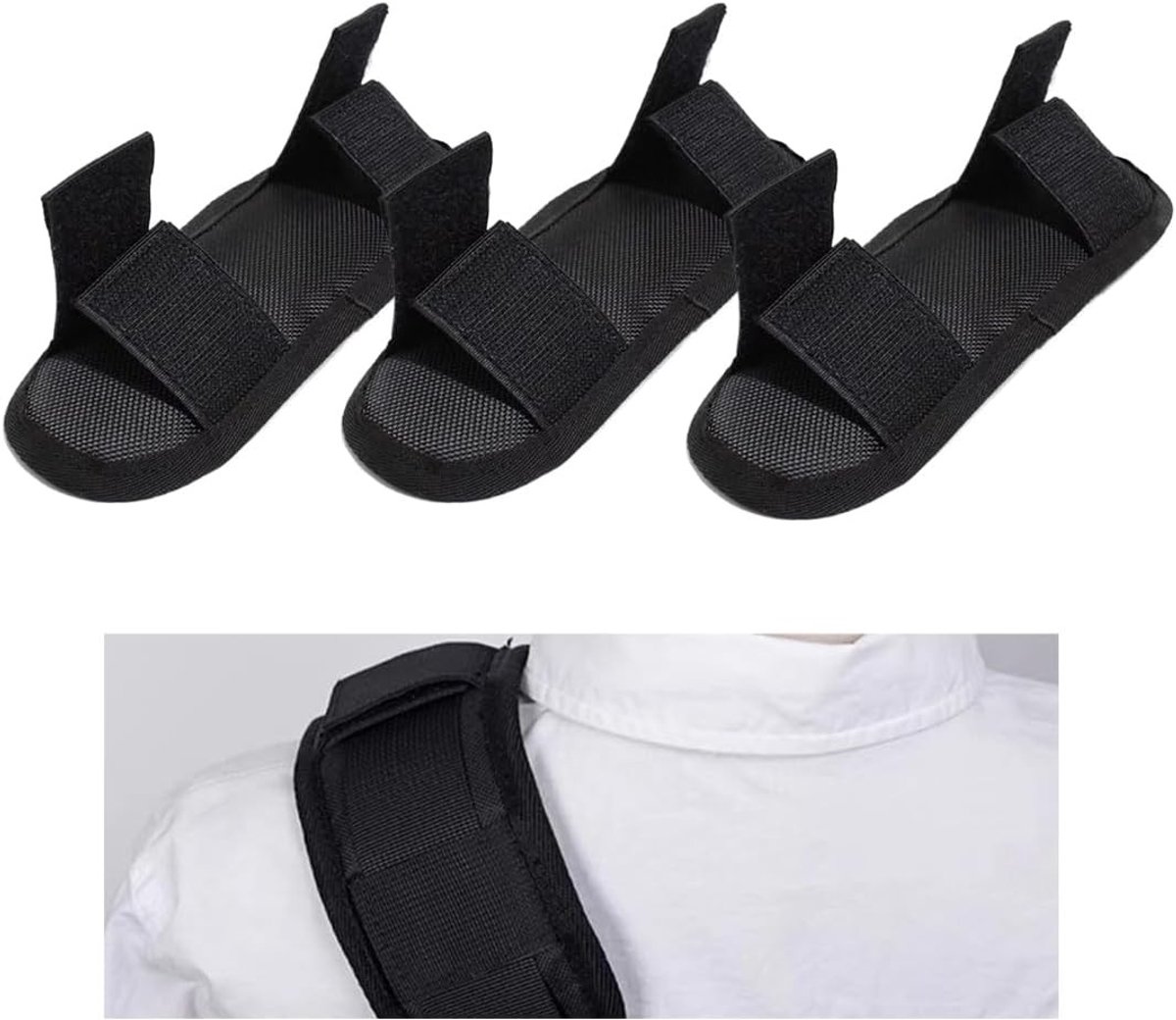 Verstelbare Schouderpads voor Zachte Draagcomfort, Set van 2, Antislip Bescherming voor Reis- en Laptoptassen