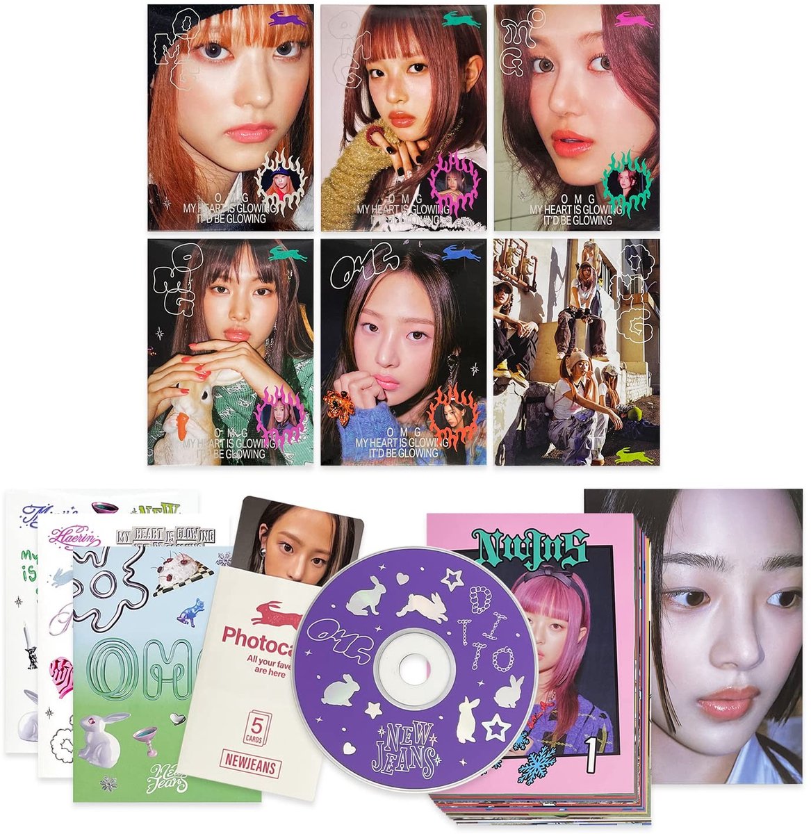 K-POP 1st Single + Message Card + Fotoboek + CD + Stickers + PVC