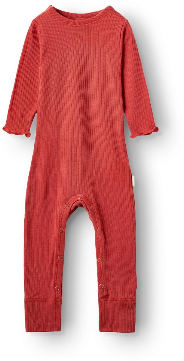 Baby Romper van Merinowol zonder Voeten - Maat 86