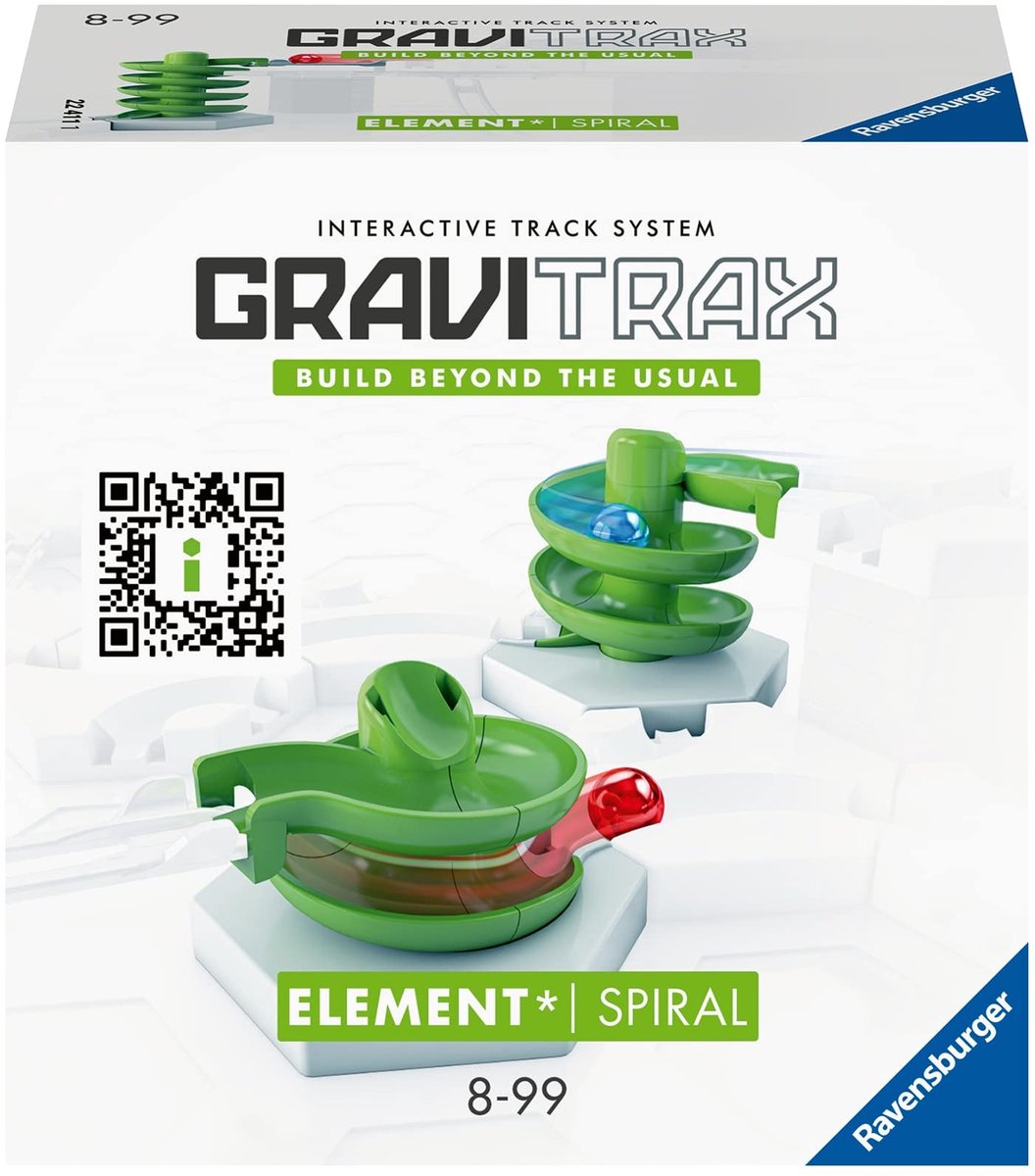 GraviTrax Element Spiral - Uitbreiding voor Knikkerbaan - Geschikt vanaf 8 Jaar