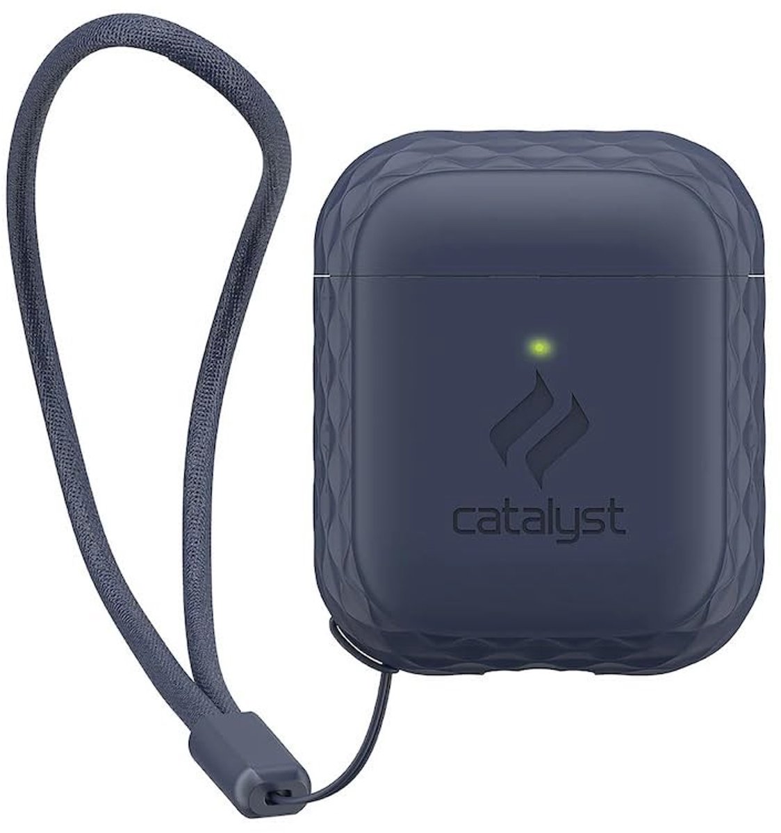 Lanyard Case voor AirPods 1/2 - Midnight Blue