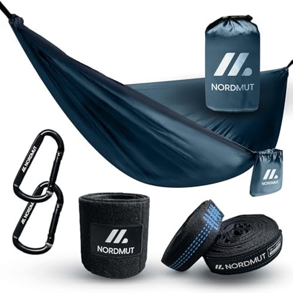 Ultralight Outdoor Hangmat met Bevestigingsset - Blauw