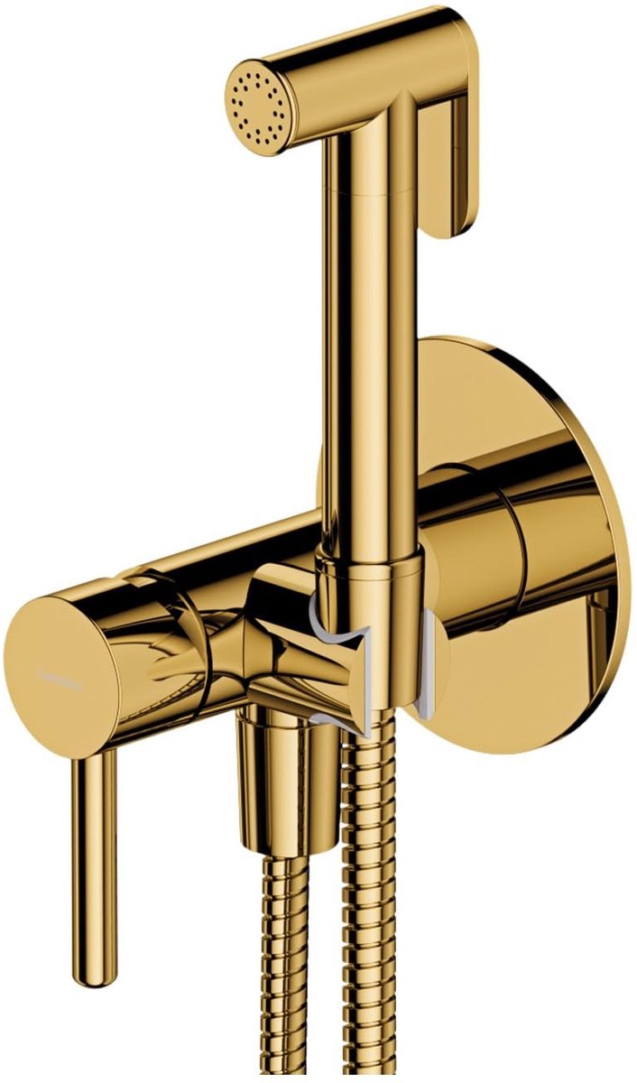 Inbouw bidetsysteem - Minimalistisch ontwerp - Goud