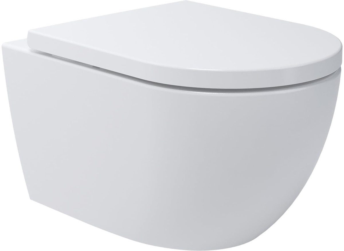 Hangtoilet met Whirlflush technologie - Wit