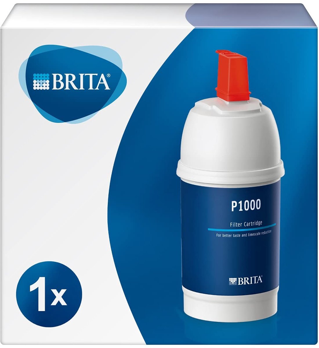 Vervangende P1000 Filtercartridge - Vermindert chloor en kalk