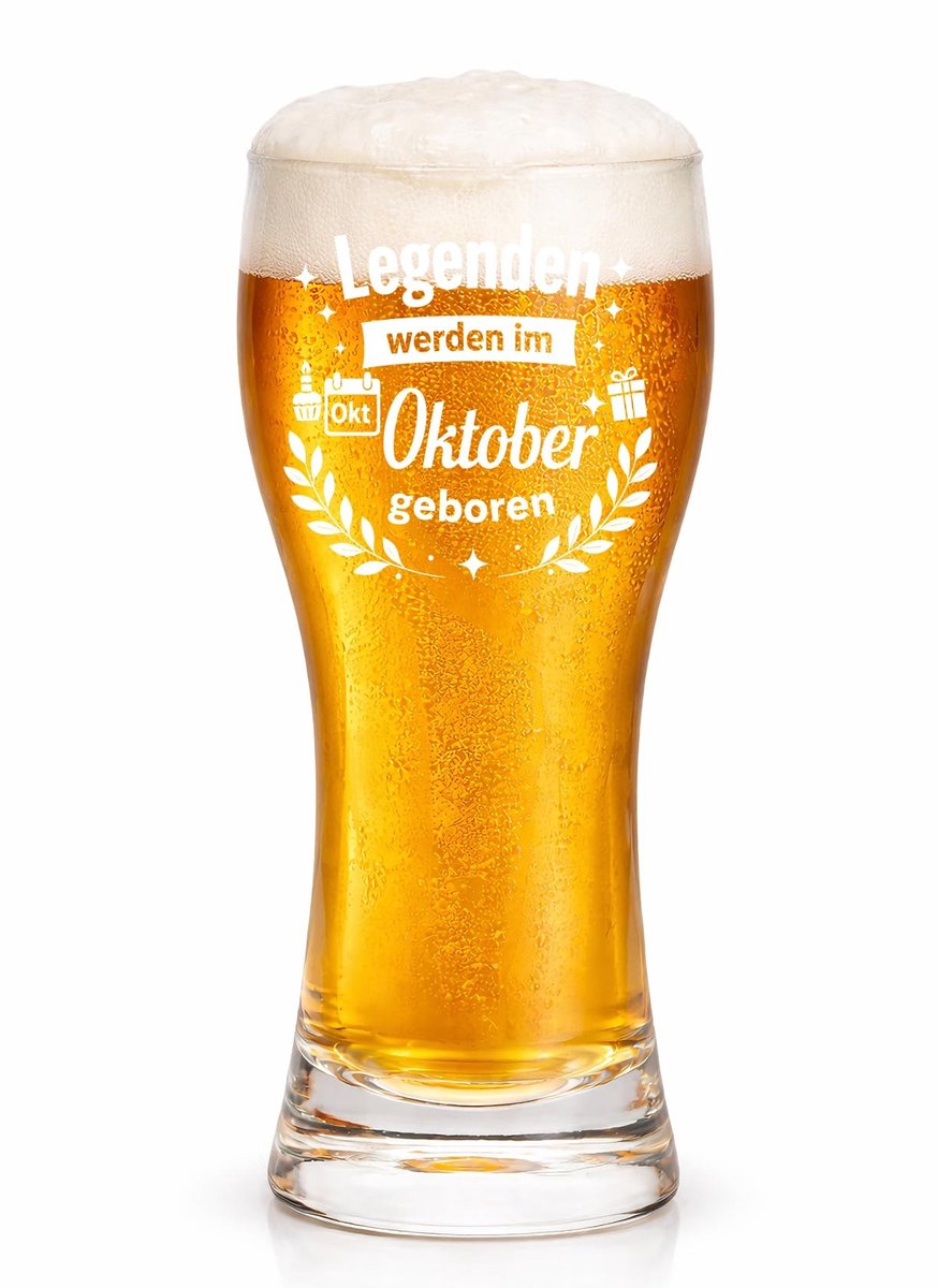 Bierglas voor mannen - 470 ml - Grappig verjaardagscadeau