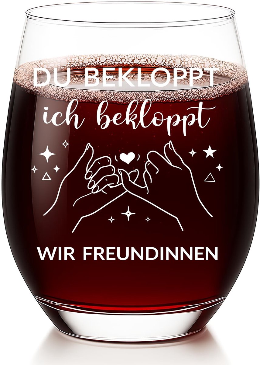 Wijnglas 550ml - Breukbestendig en transparant